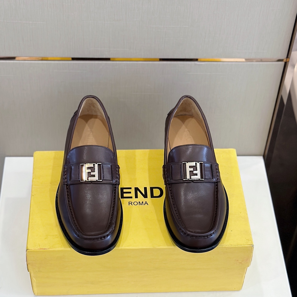 GIÀY FENDI FF LOAFER SHOES AAA