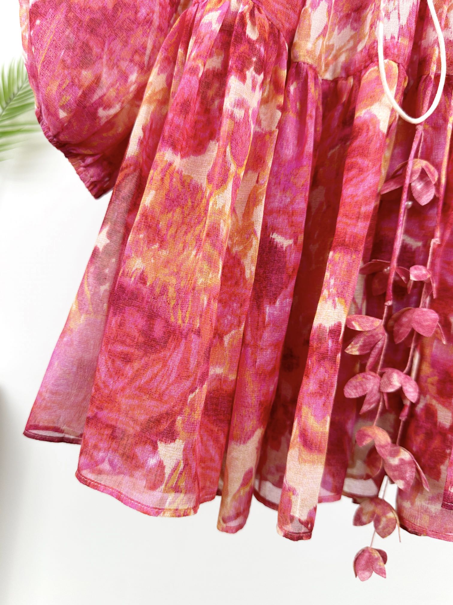 VÁY ZIMMERMANN Red Flower Vintage Dress