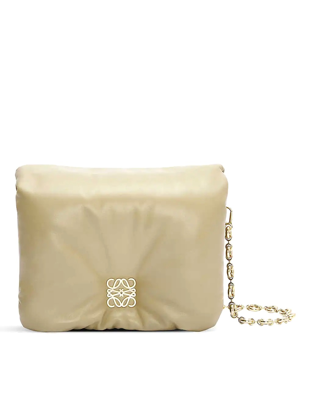 TÚI LOEWE Puffer Goya logo-embellished leather shoulder bag