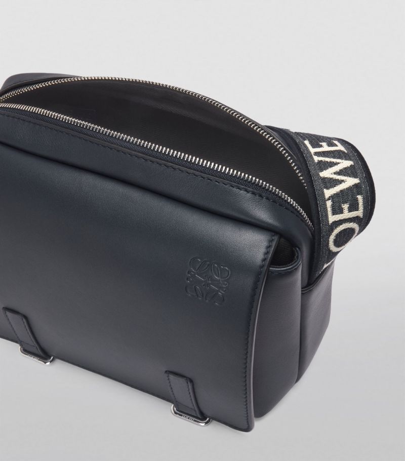 TÚI LOEWE XS Leather Military Messenger Bag