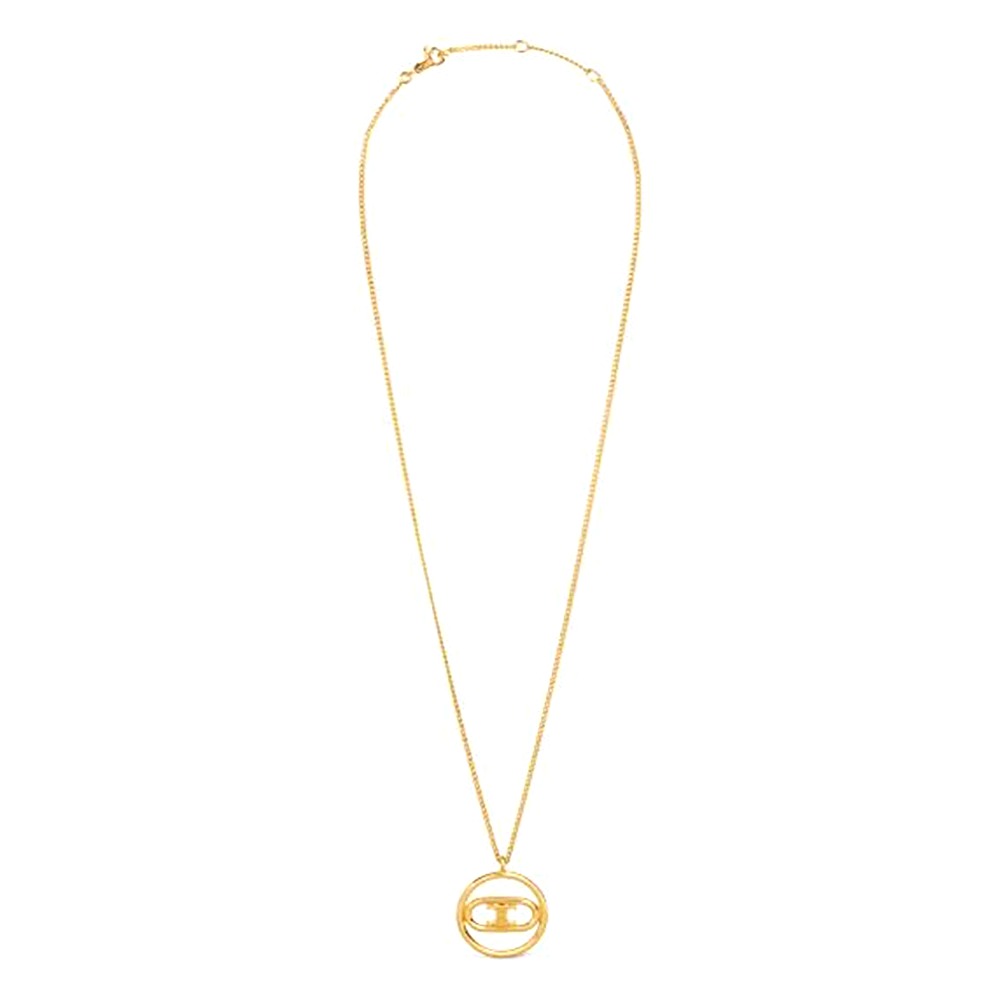 DÂY VIVIENNE WESTWOOD JEWELLERY Mayfair Bas Relief rose gold crystal pendant necklace