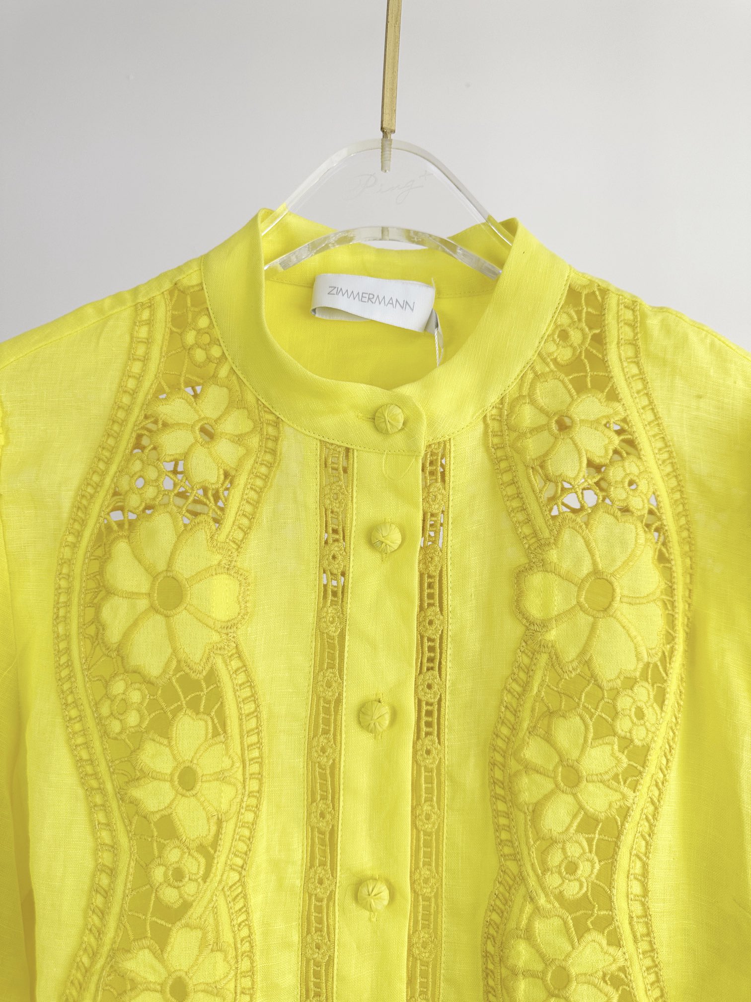 VÁY ZIMMERMANN Lace Fabric Flower Vintage Dress