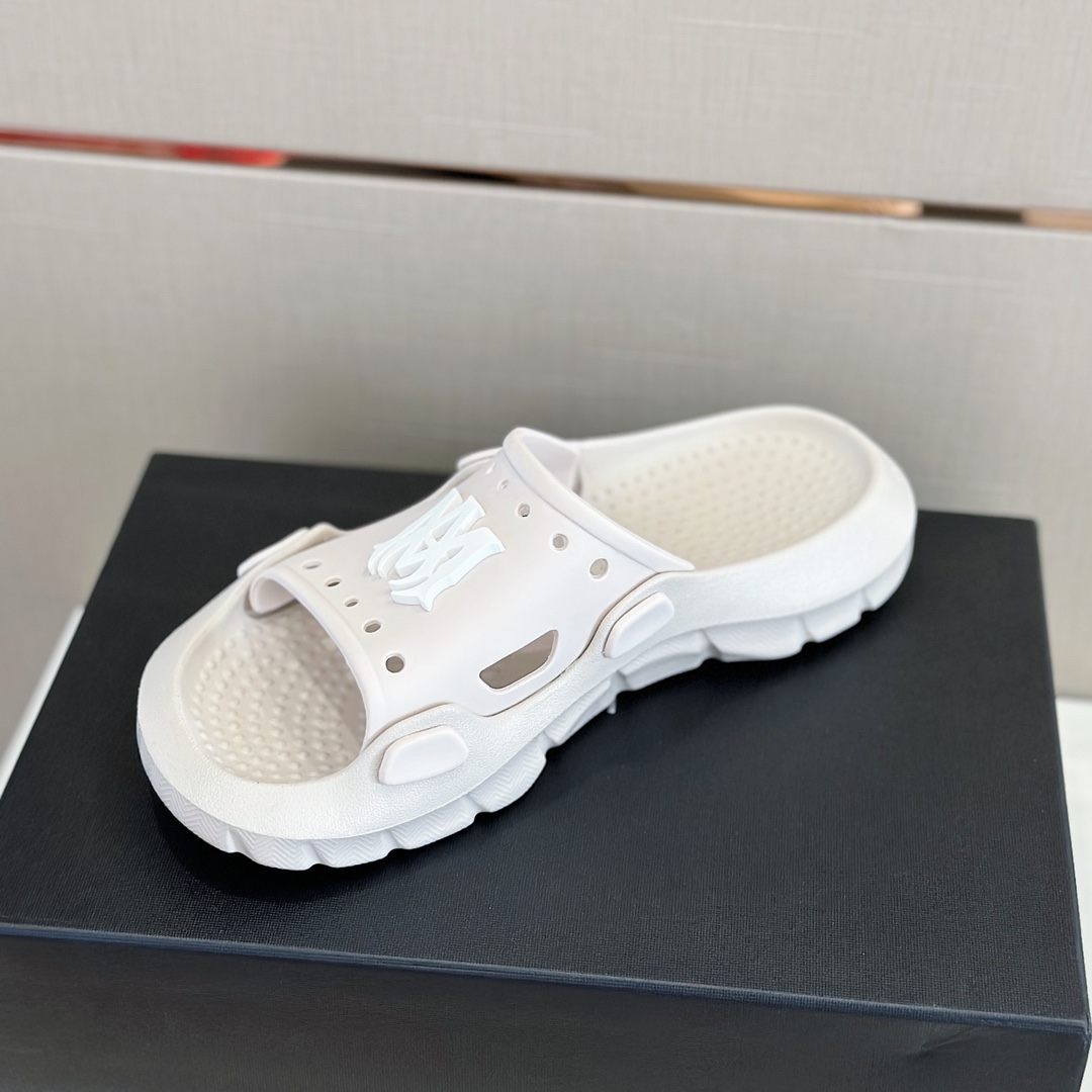 DÉP AMIRI AM LOGO SLIPPER