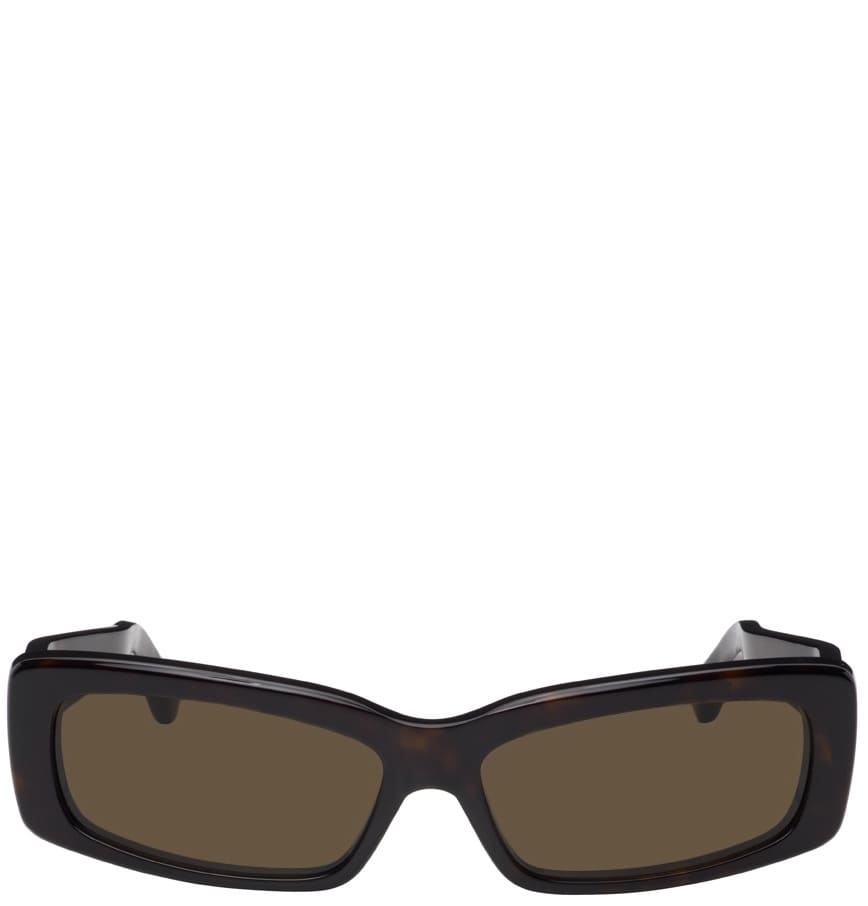 Kính Balenciaga Rectangular 'Tortoiseshell'