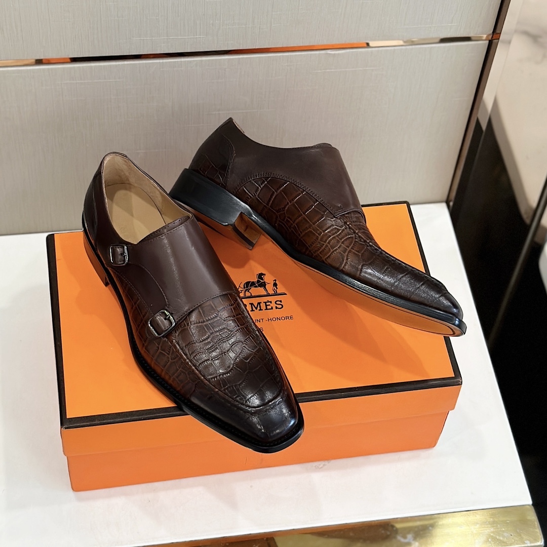 GIÀY HERMES DERBY SHOES AAA
