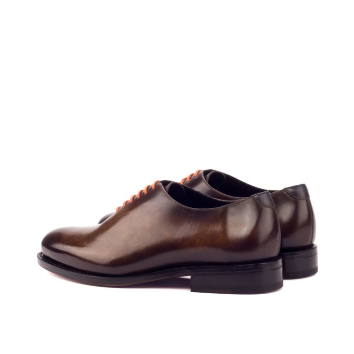HENDERSON SHOES PERSONALIZATION Patina Leather Wholecut Shoes HANDCRAFTED SHOES