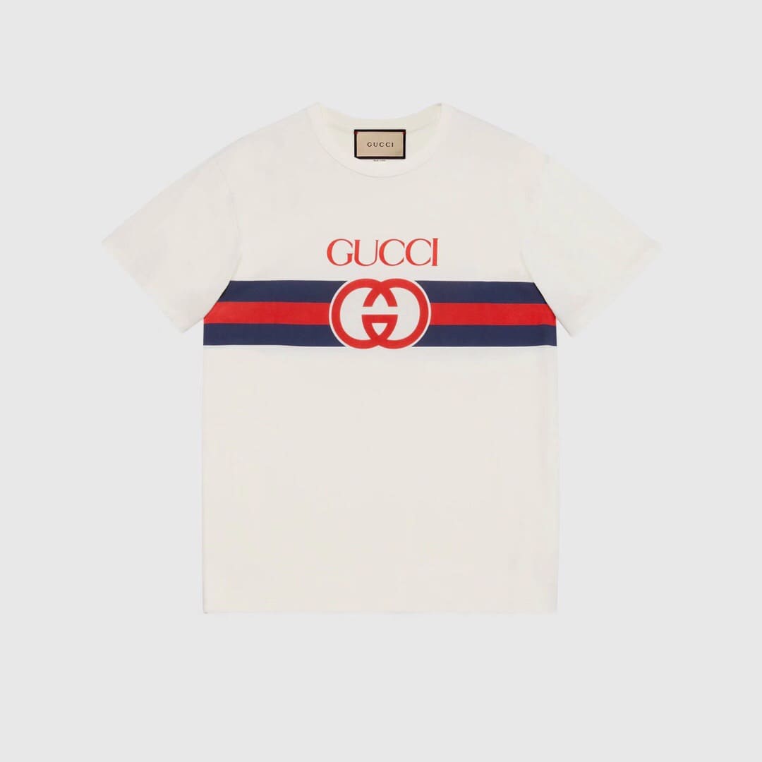 ÁO GUCCI GG T SHIRT MÀU TRẮNG UNISEX