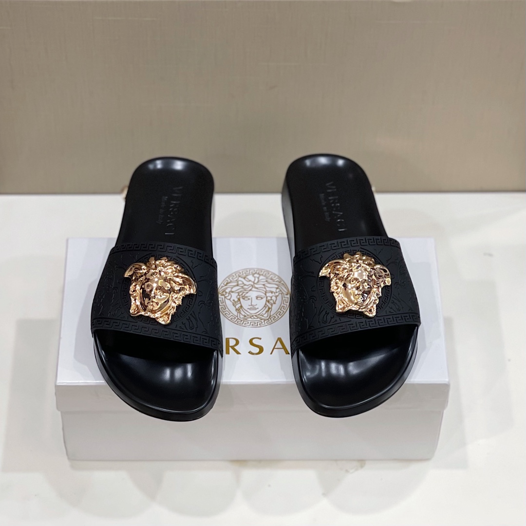 DÉP VERSACE MEDUSA HEAD SLIPPER