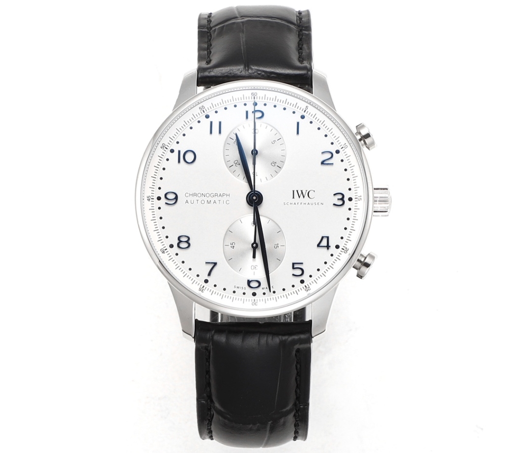 ĐỒNG HỒ IWC Portugieser Chronograph White Dial Dây Da