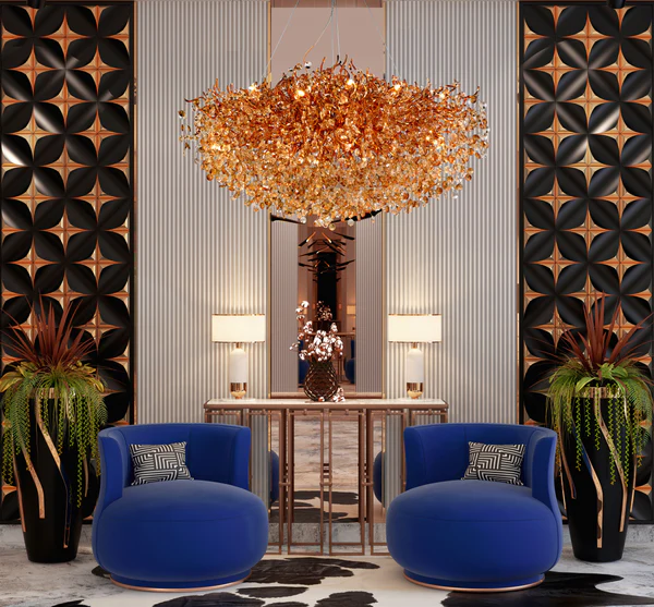 ĐÈN CHÙM FOREST TREE Luxury Handmade Chandelier