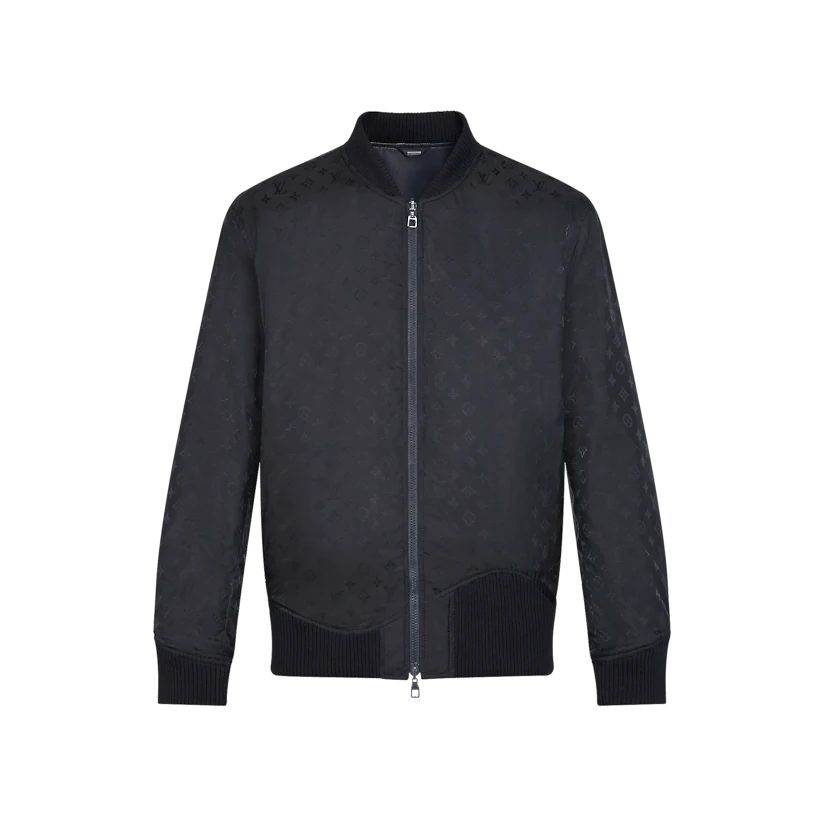 ÁO LOUIS VUITTON REVERSIBLE LEATHER NYLON BLOUSON