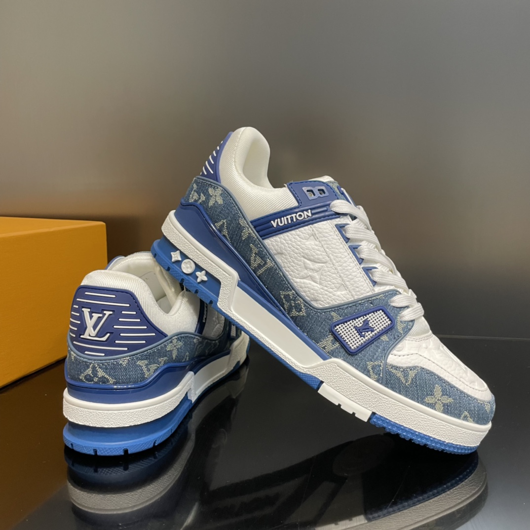 GIÀY LOUIS VUITTON TRAINER MONOGRAM SNEAKERS SHOES AAA