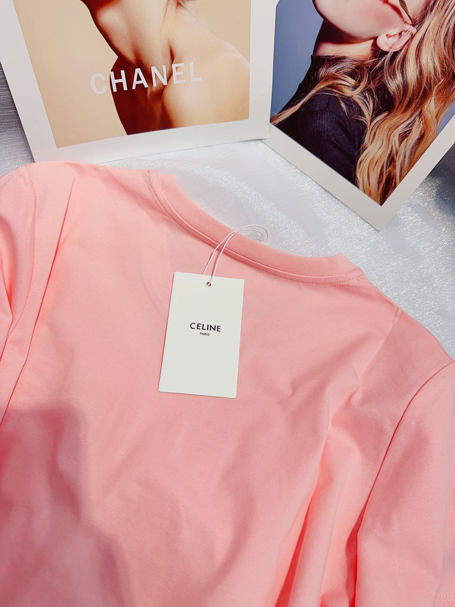 ÁO CELINE PARIS LOGO T SHIRT