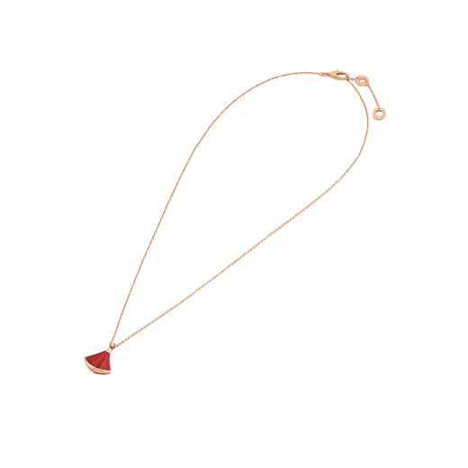 DÂY CHUYỀN BULGARI DIVAS’ DREAM DIAMOND CARNELIAN 18K ROSE GOLD
