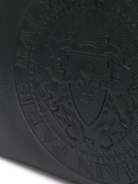 VÍ BALMAIN PARIS ZIPPED LEATHER POUCH