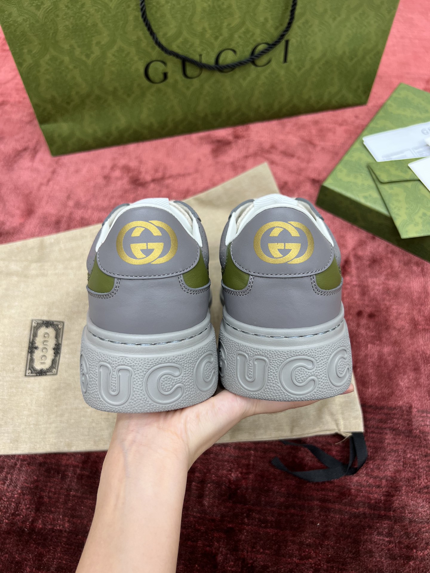 GIÀY GUCCI GG SNEAKER SHOES AAA