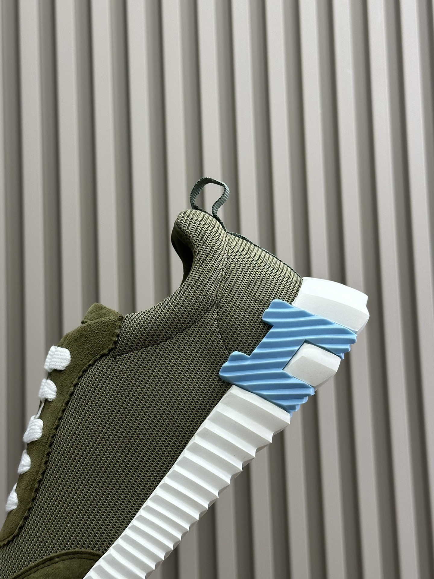 GIÀY HERMES BOUNCING SNEAKER LOW SPORTS OLIVE