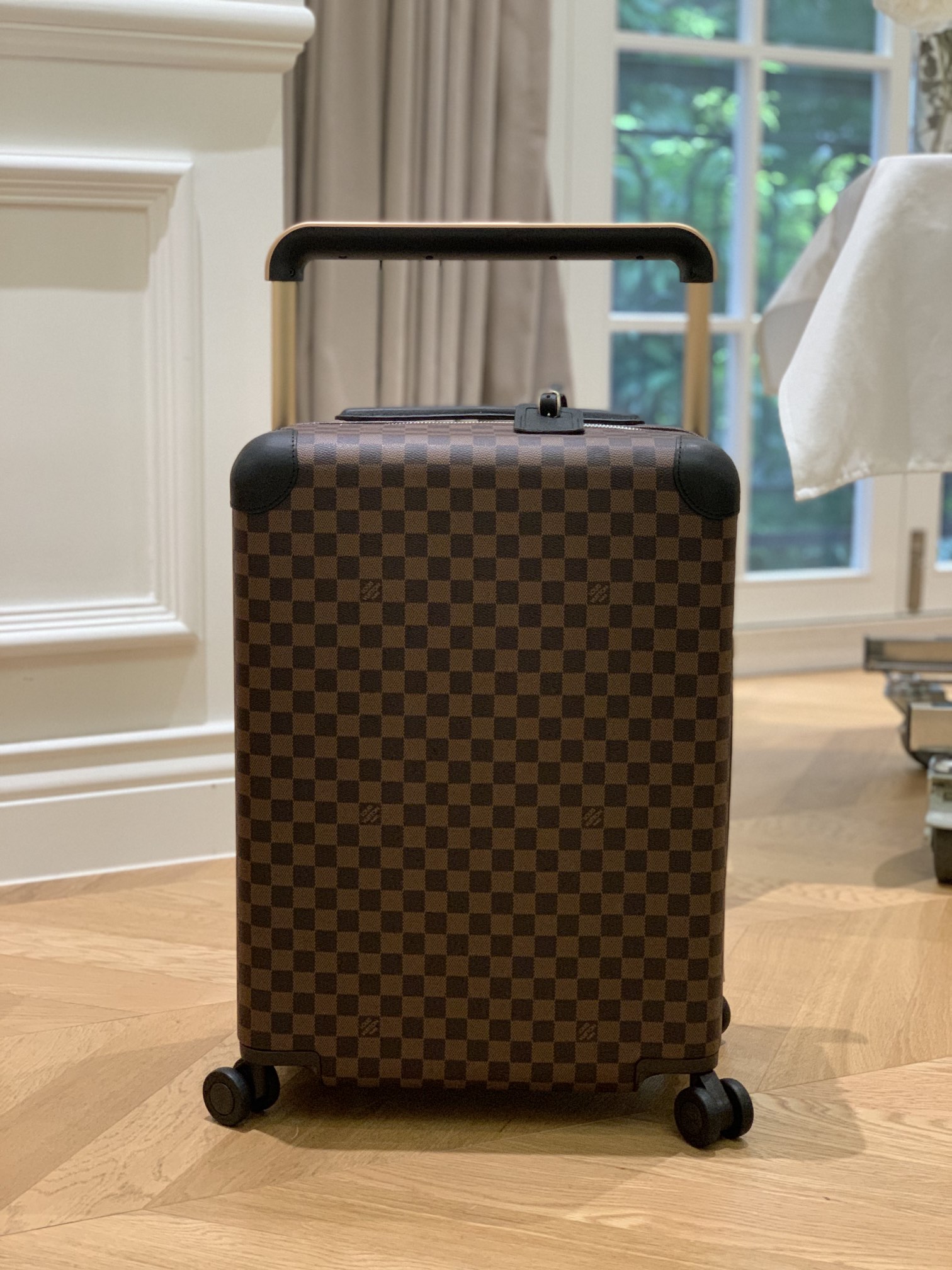 VALI LOUIS VUITTON HORIZON 55 DAMIER MONOGRAM LIGHT BROWN