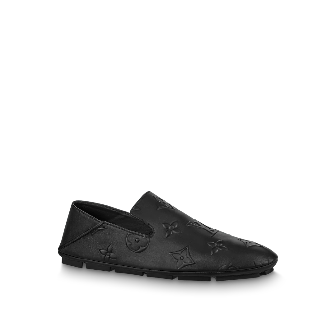 GIÀY LOUIS VUITTON HOCKENHEIM MOCCASIN BLACK