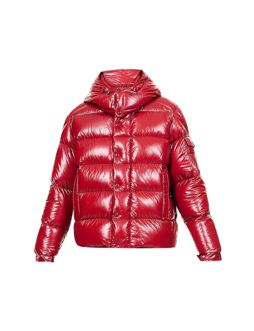 ÁO MONCLER Maya 70 boxy-fit logo-appliqué shell-down jacket