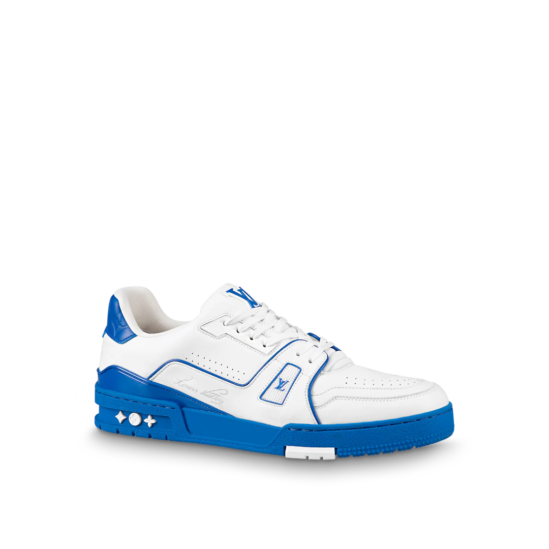 GIÀY LOUIS VUITTON LV TRAINER SNEAKER BLUE