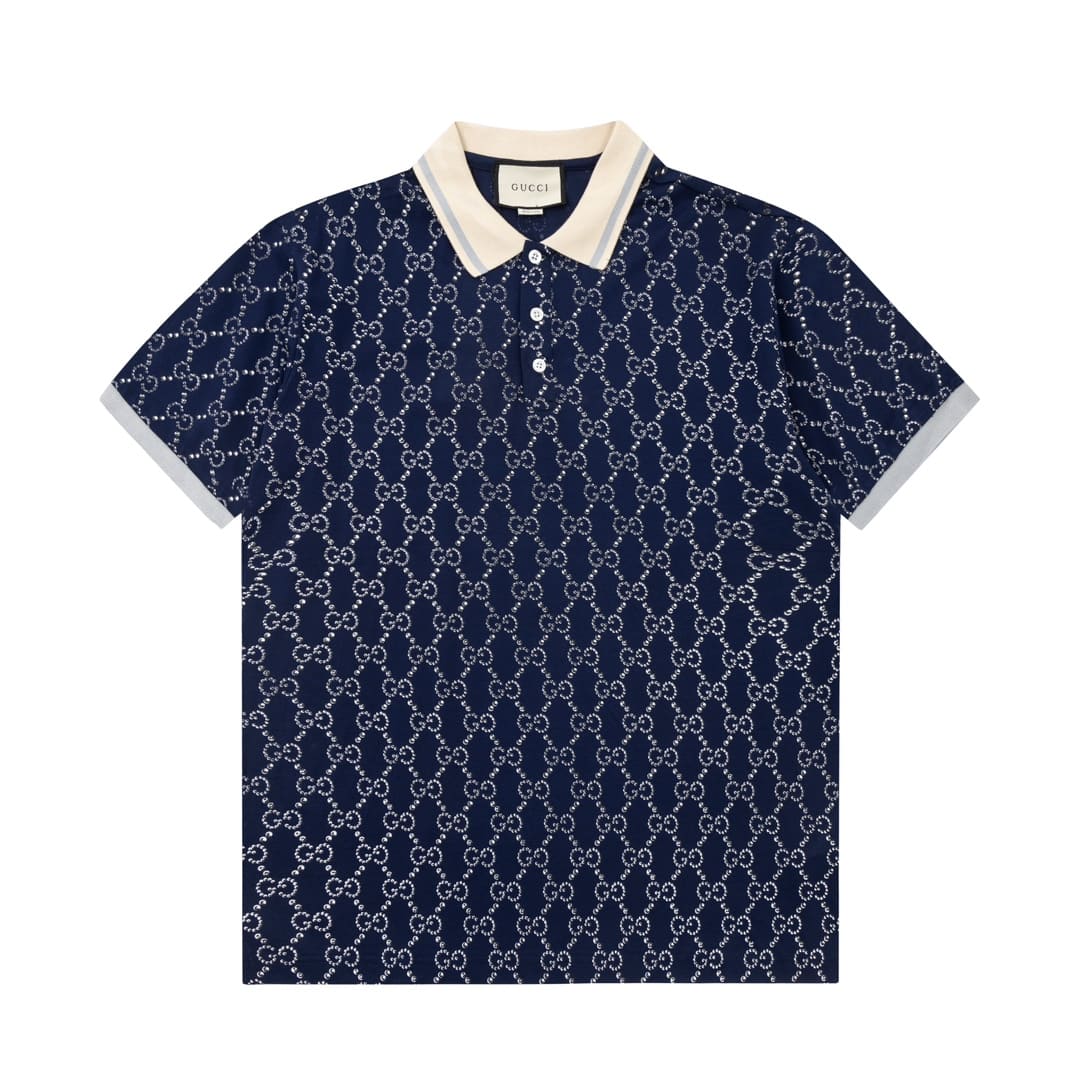 ÁO GUCCCI POLO SHIRT MÀU XANH UNISEX