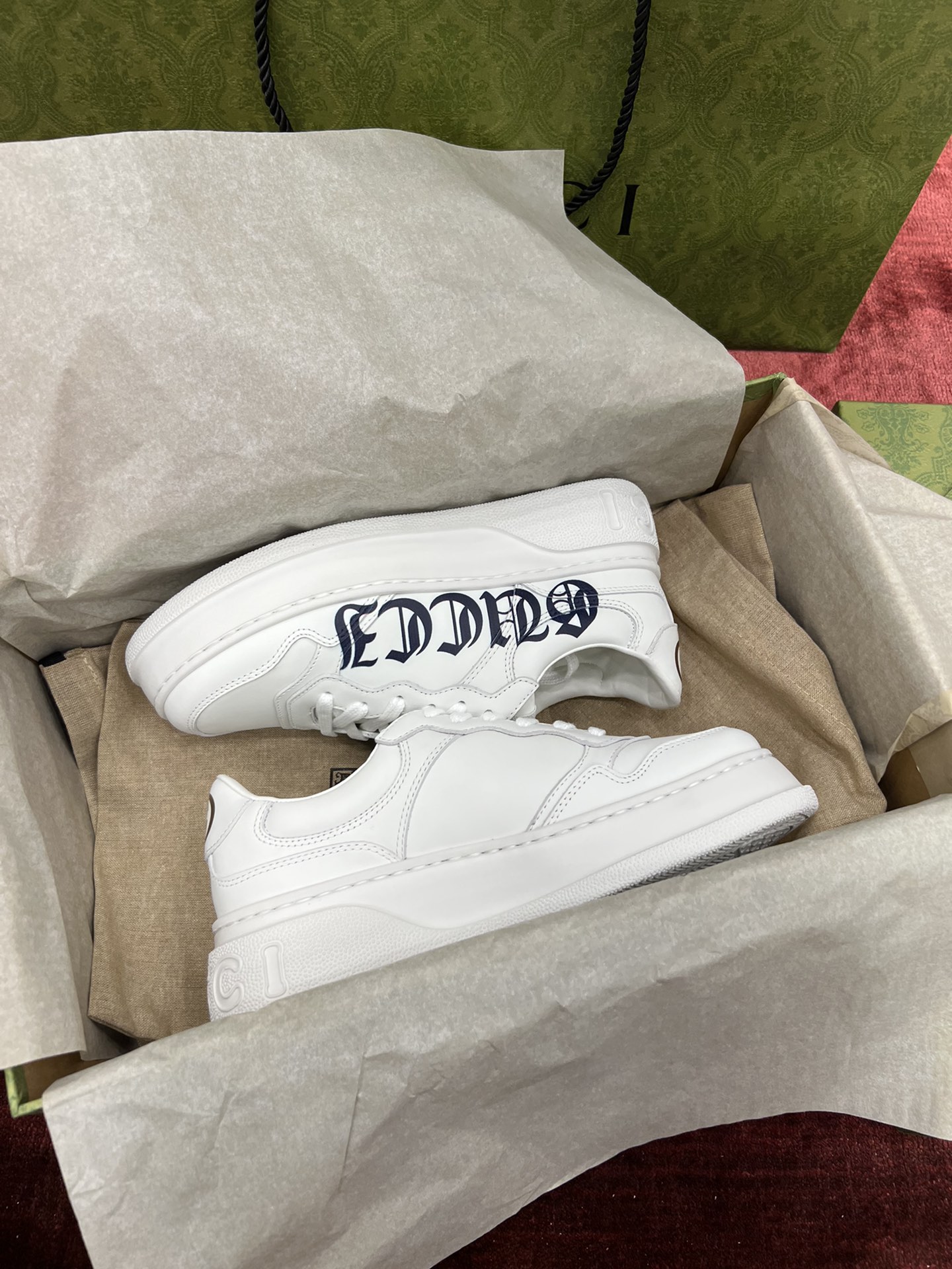 GIÀY GUCCI GG SNEAKER SHOES AAA