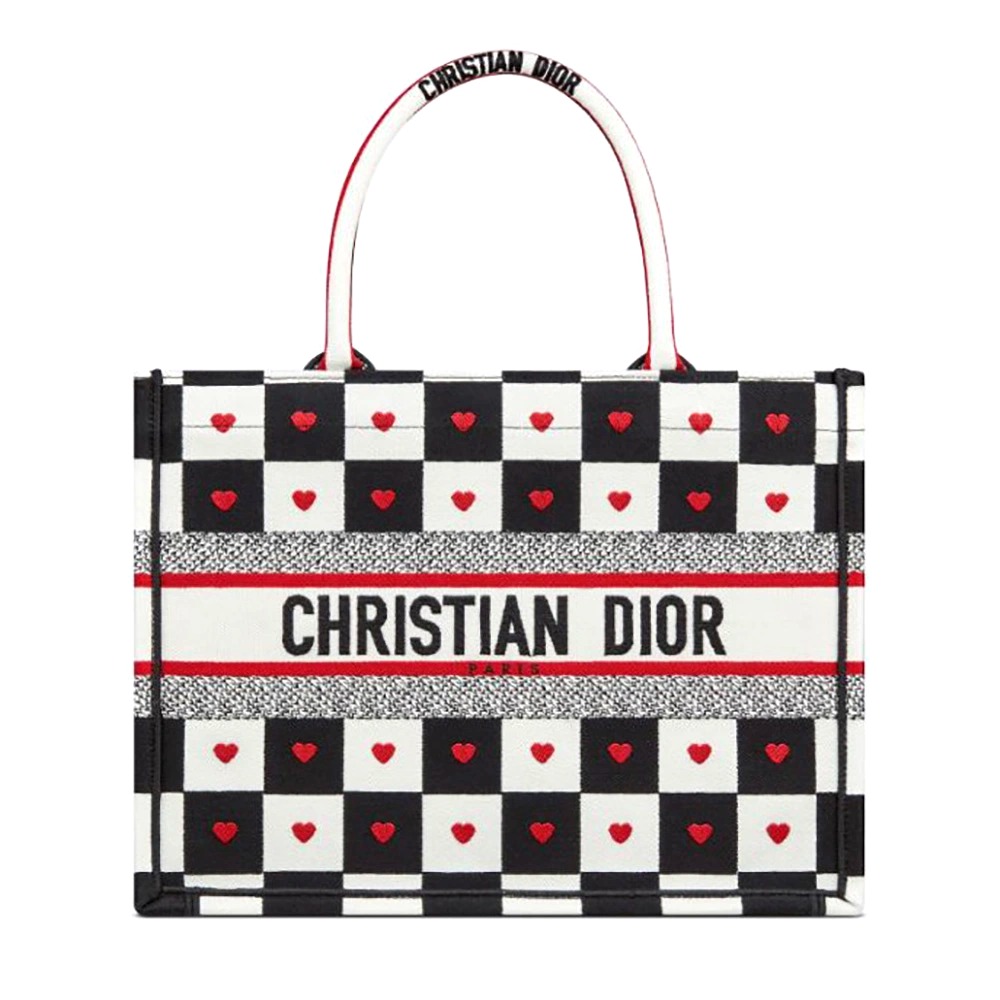 Dior Dioriviera Book Tote Small Gray in Textile  US