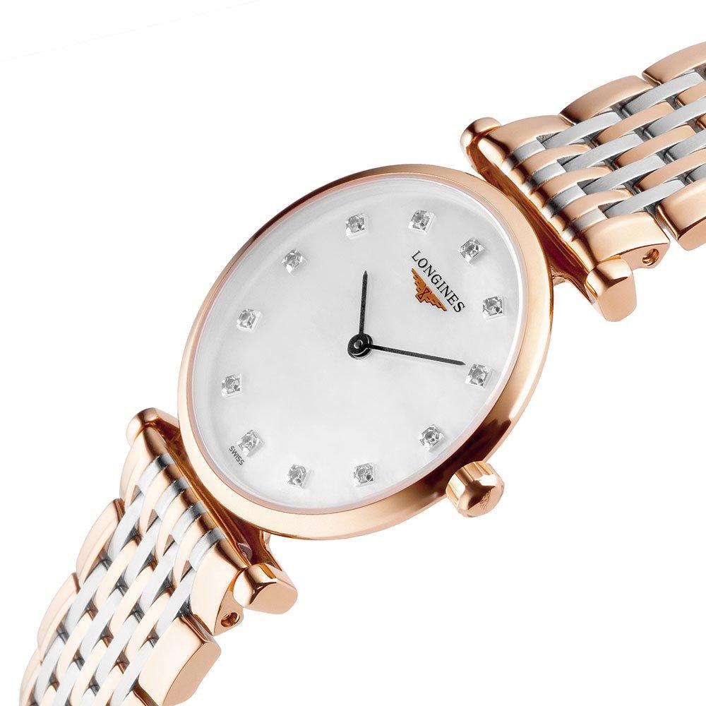 ĐỒNG HỒ Longines La Grande Classique Gold Plated and Stainless Steel Diamond Ladies Watch