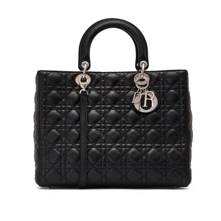 TÚI Dior Lady Large Calf Black
