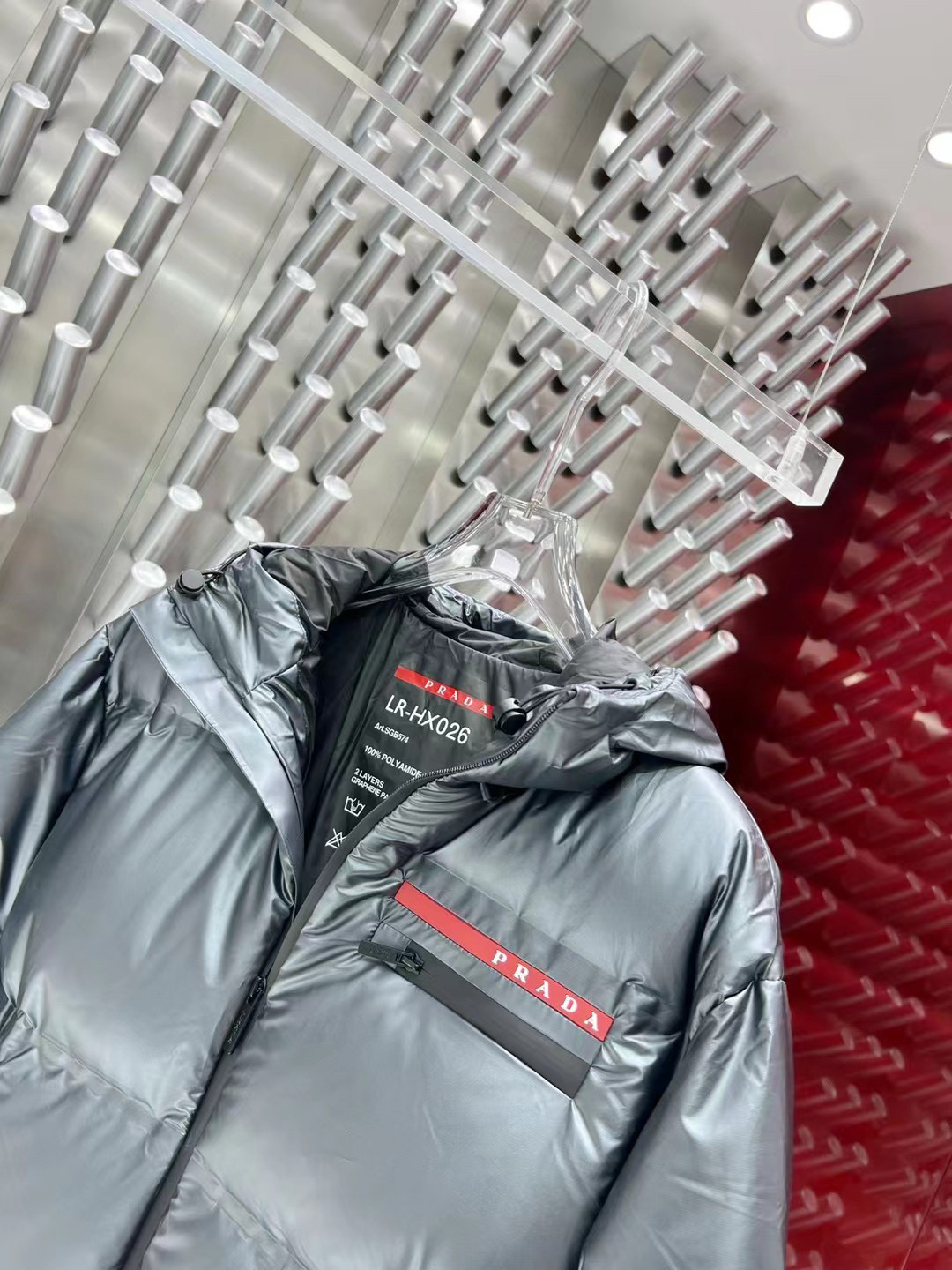ÁO PRADA FEATHER DOWN JACKET