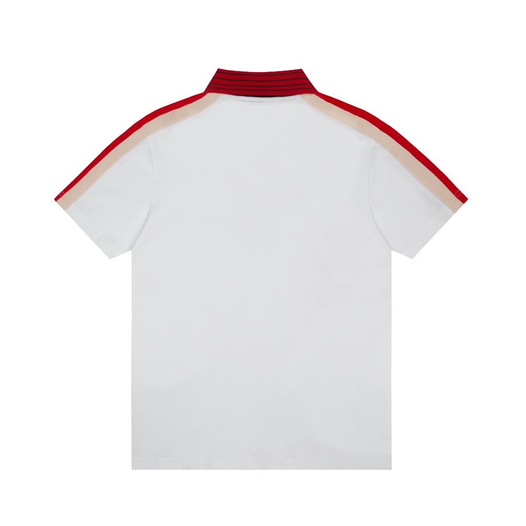 ÁO GUCCI Collar Logo Polo-Shirt