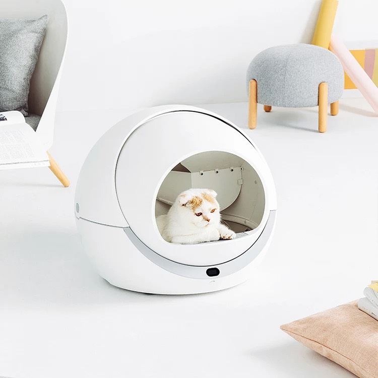 NHÀ VỆ SINH TỰ ĐỘNG CHO MÈO PETREE KẾT NỐI WIFI