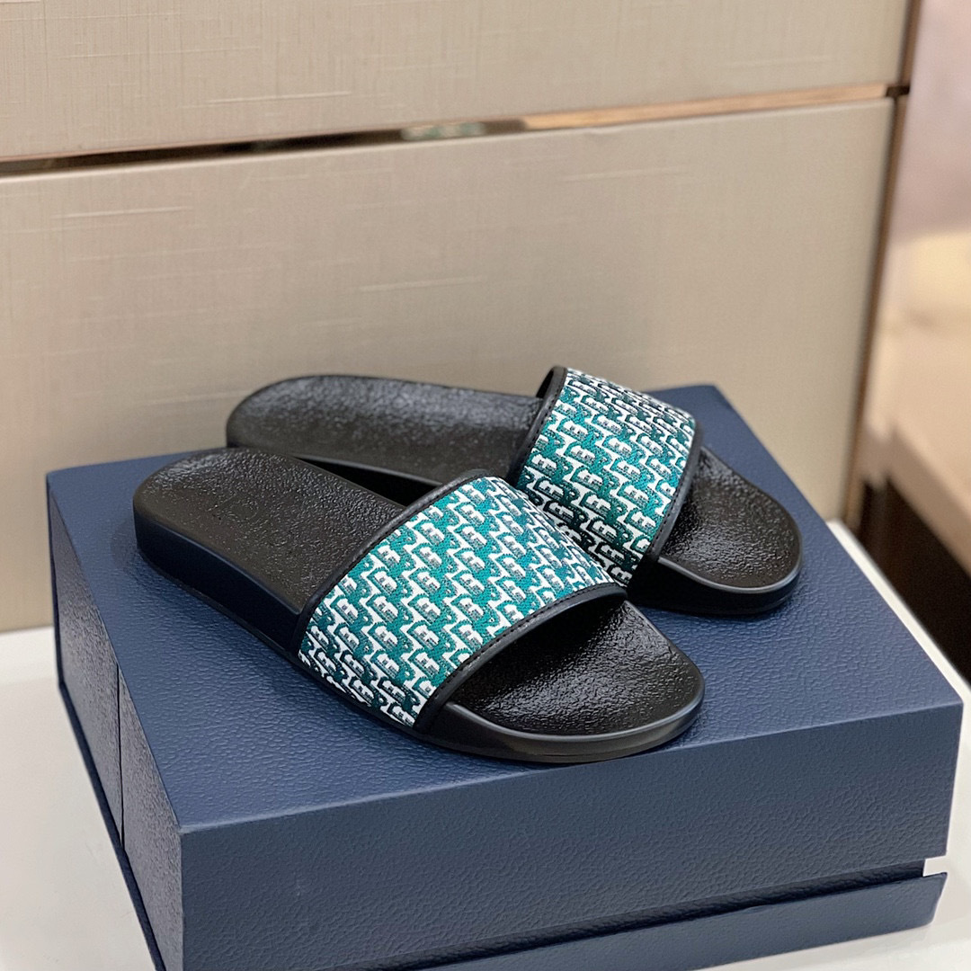 DÉP DIOR OBLIQUE MAN SLIPPER