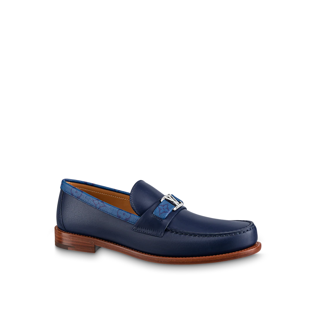 GIÀY LOUIS VUITTON MAJOR LOAFER MARINE