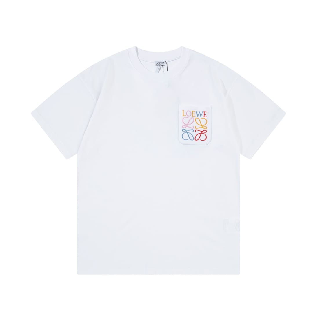 ÁO LOEWE T SHIRT MÀU TRẮNG UNISEX