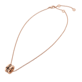 DÂY CHUYỀN BULGARI B.ZERO1 NECKLACE BLACK CERAMIC 18K ROSE GOLD