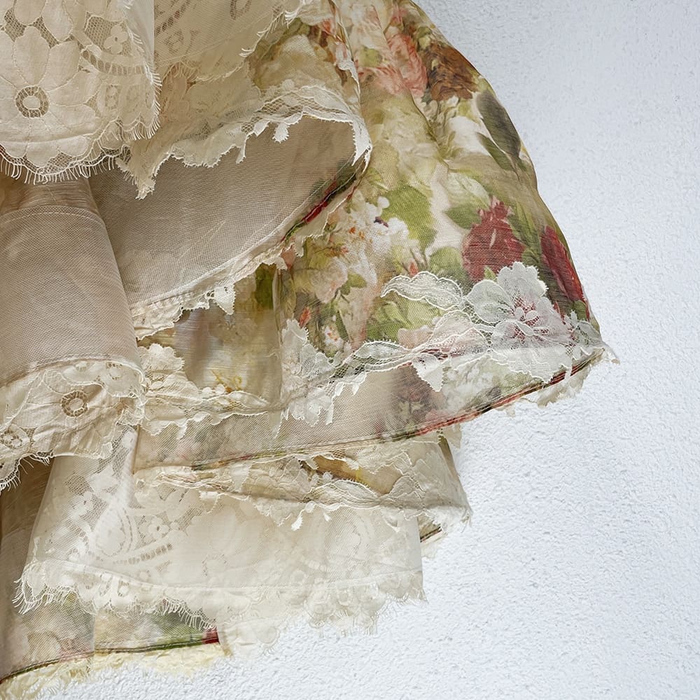 VÁY ZIMMERMANN Flower Vintage Dress High Classy