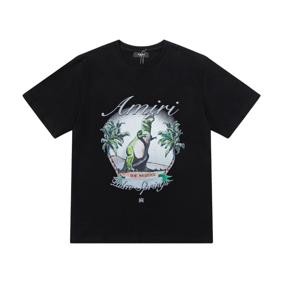ÁO AMIRI T SHIRT MÀU ĐEN UNISEX