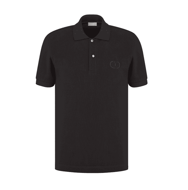 ÁO DIOR POLO SHIRT MÀU ĐEN UNISEX