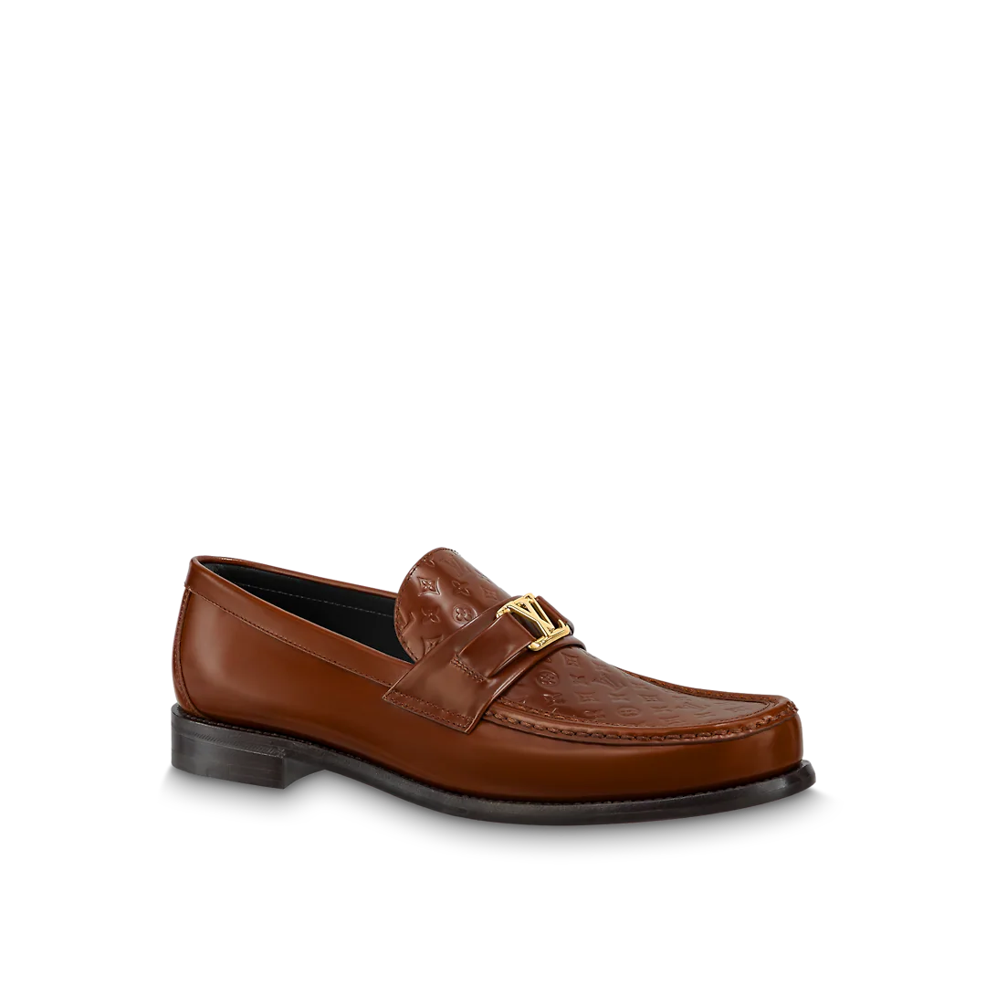 GIÀY LOUIS VUITTON MAJOR LOAFER COGNAC