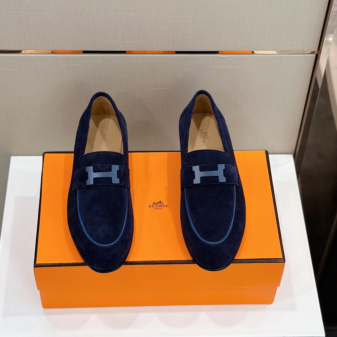 GIÀY HERMES LOAFER SHOES AAA