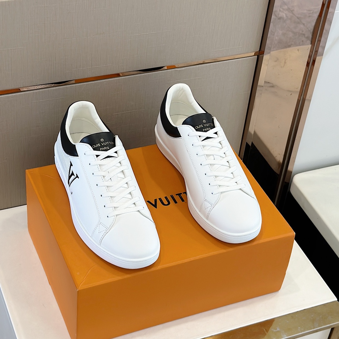 GIÀY LOUIS VUITTON LUXEMBOURG MONOGRAM SNEAKERS SHOES AAA