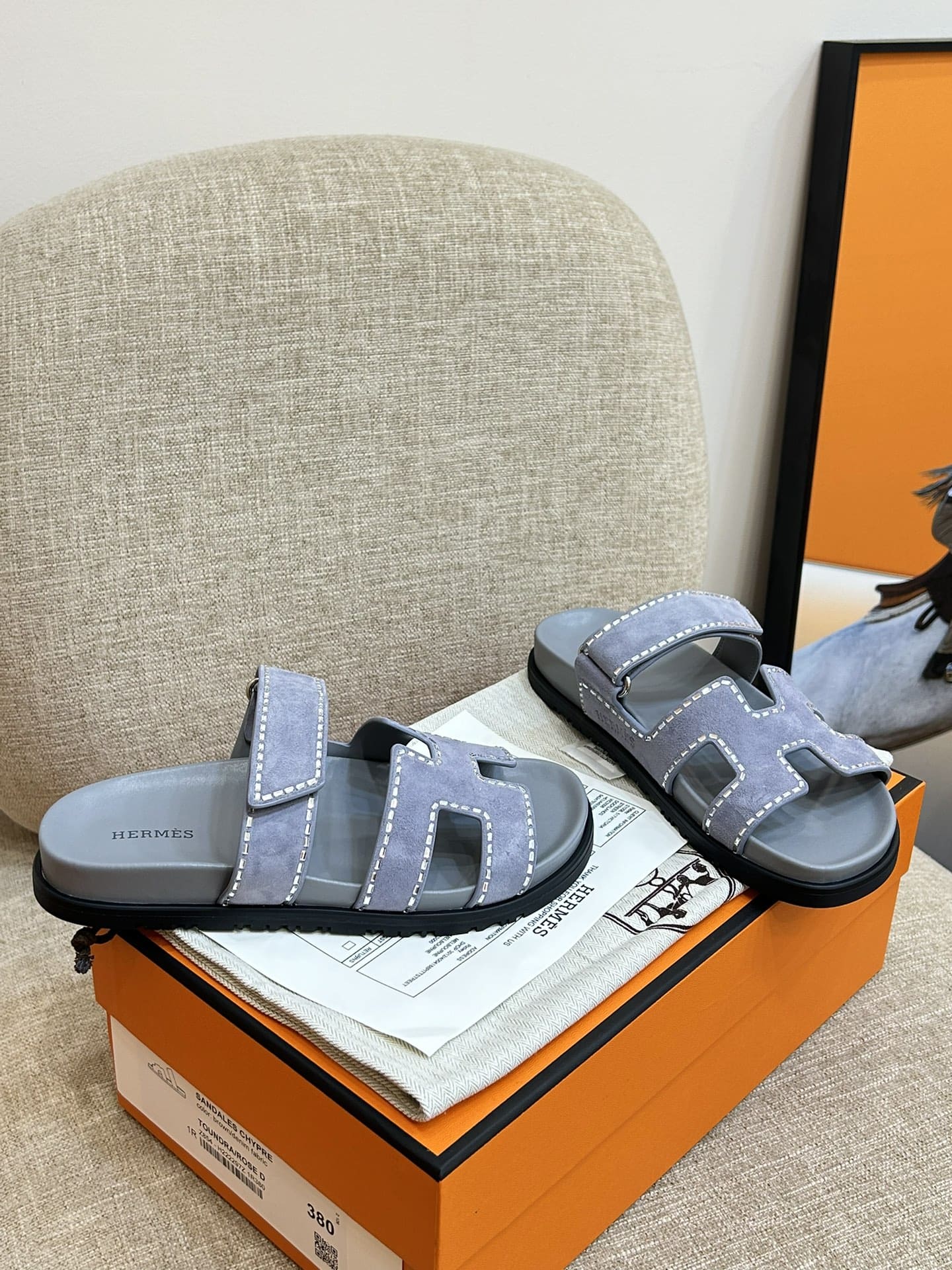 DÉP HERMES CHYPRE SANDAL UNISEX AAA