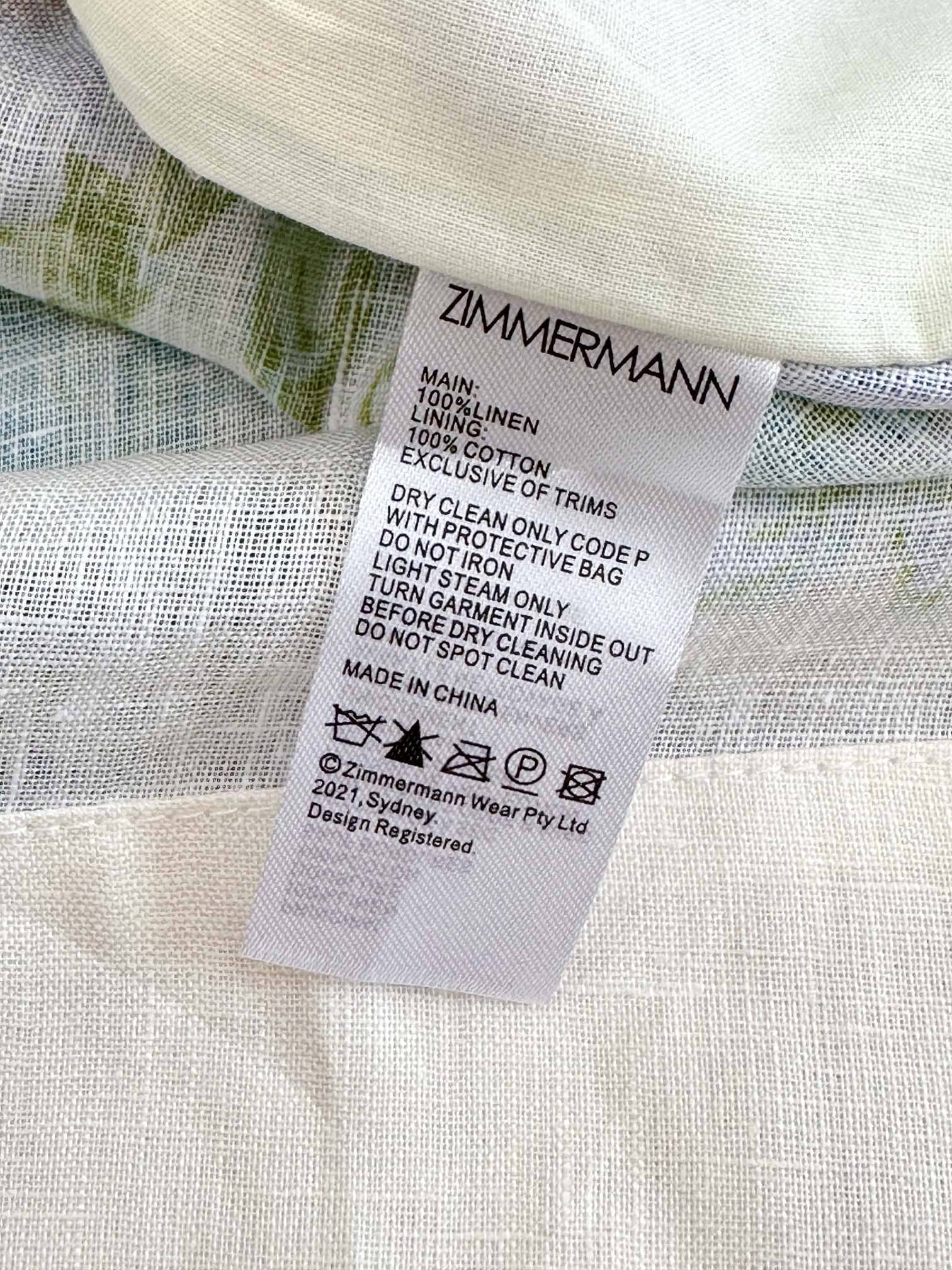 VÁY ZIMMERMANN Floral Vintage Dress