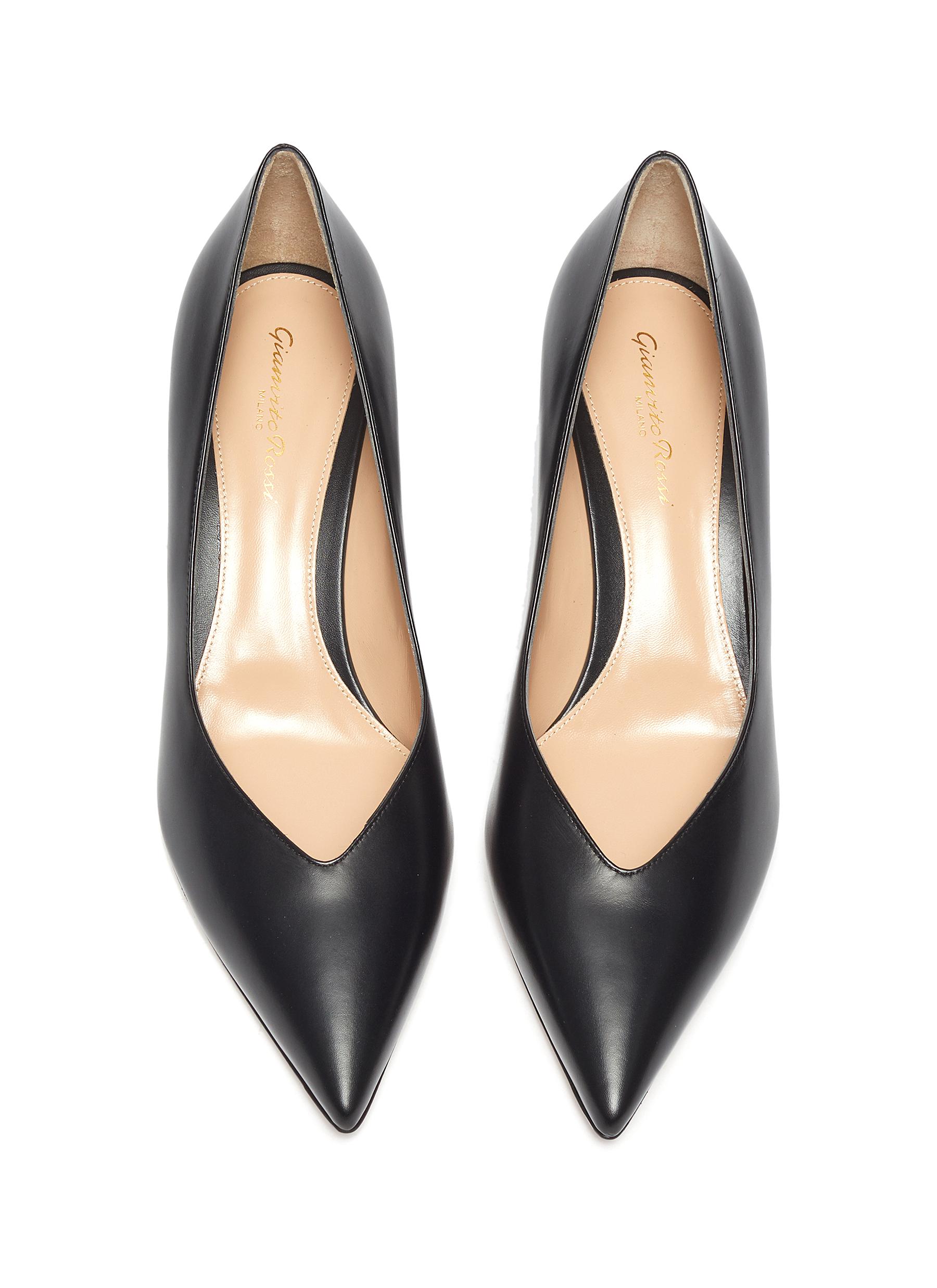 GIÀY GIANVITO ROSSI NAPPA LEATHER PUMPS