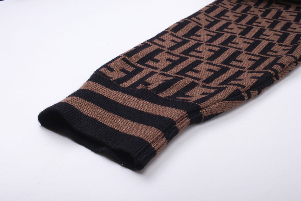 ÁO FENDI Cashmere Brown Sweater