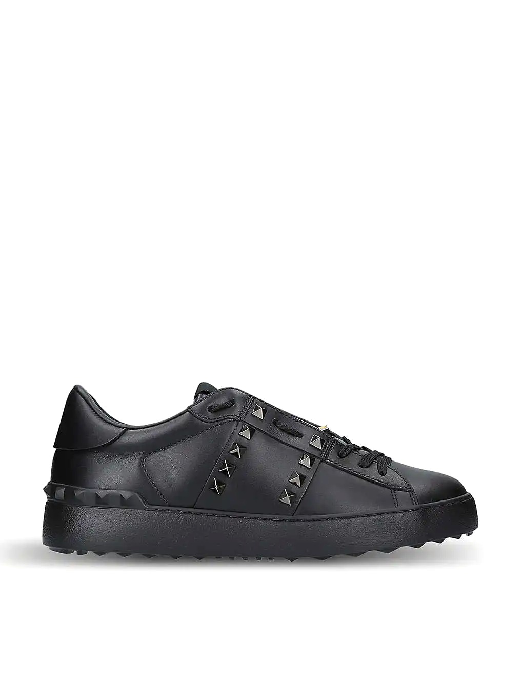 GIÀY VALENTINO GARAVANI Rockstud leather low-top trainers