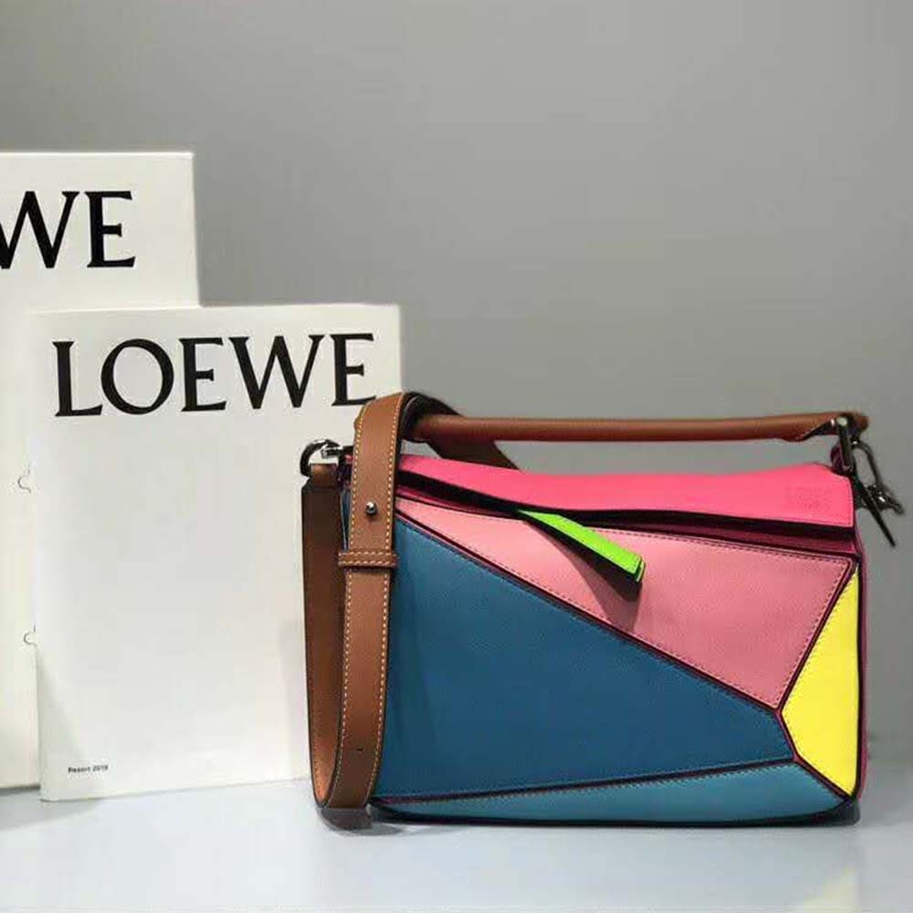 Túi Loewe Women Puzzle Small Bag Multicolor