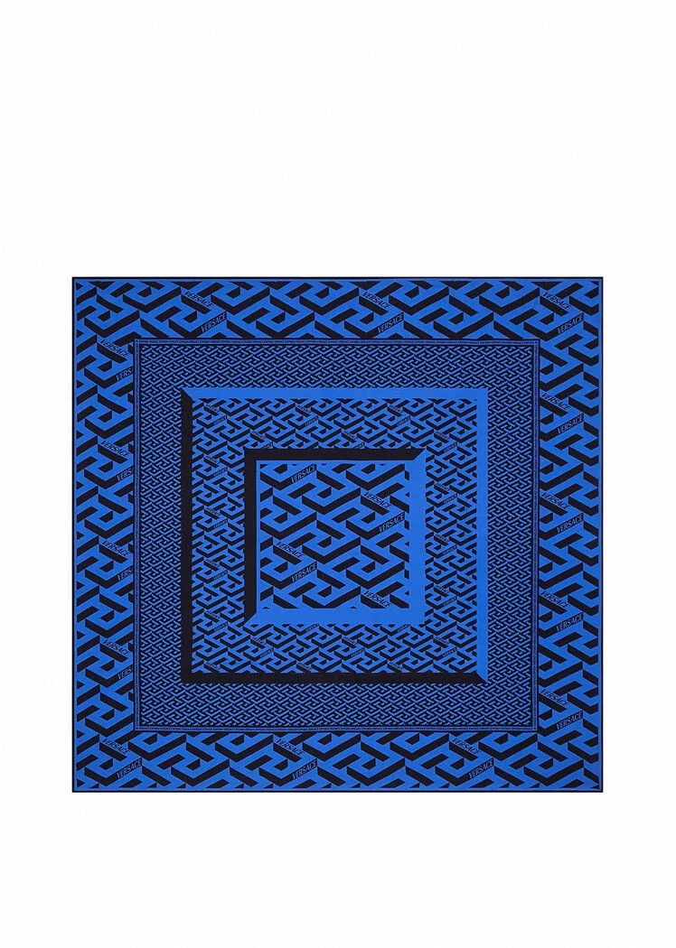 KHĂN VERSACE LA GRECA LARGE SILK FOULARD